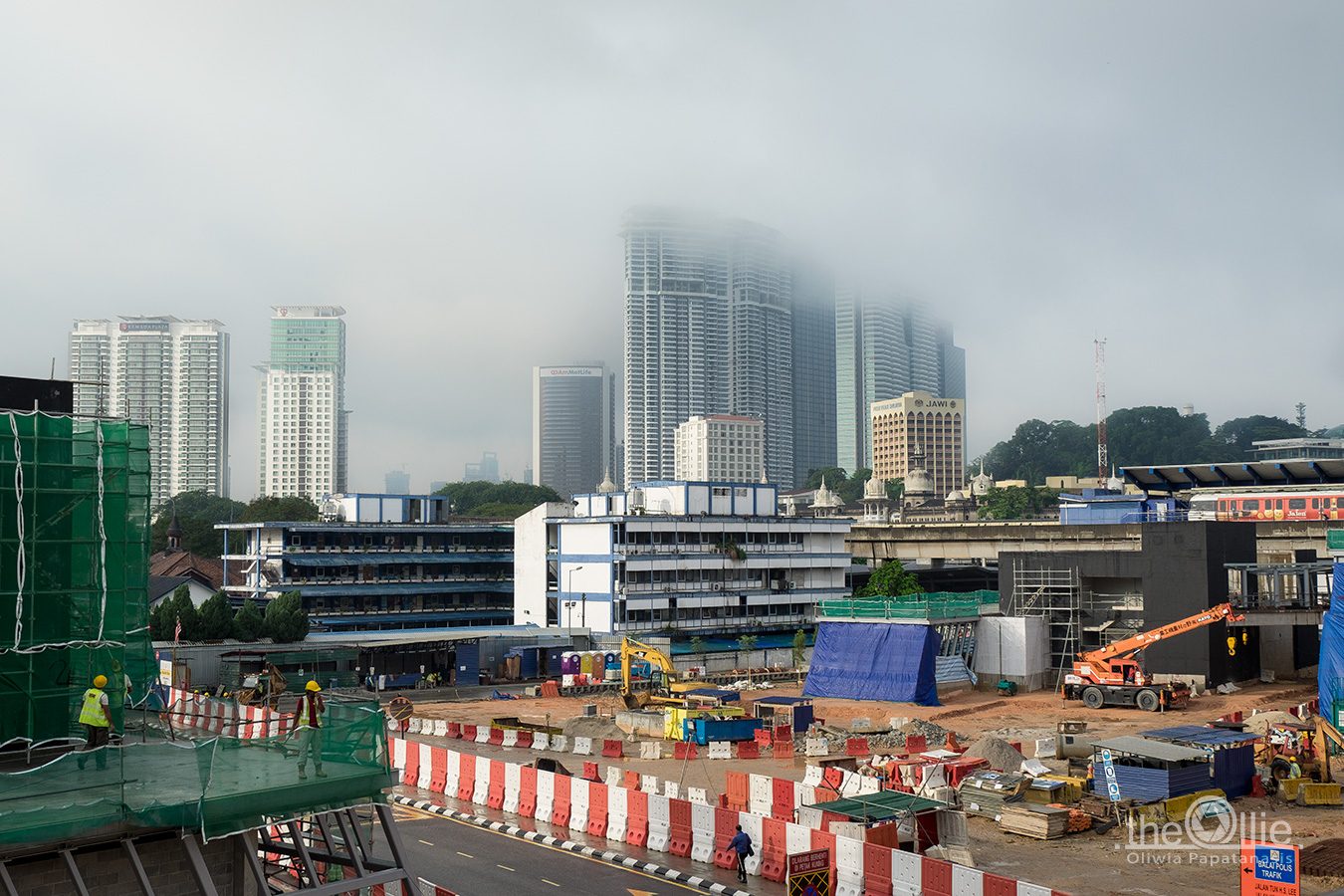 mgła Kuala Lumpur Malezja